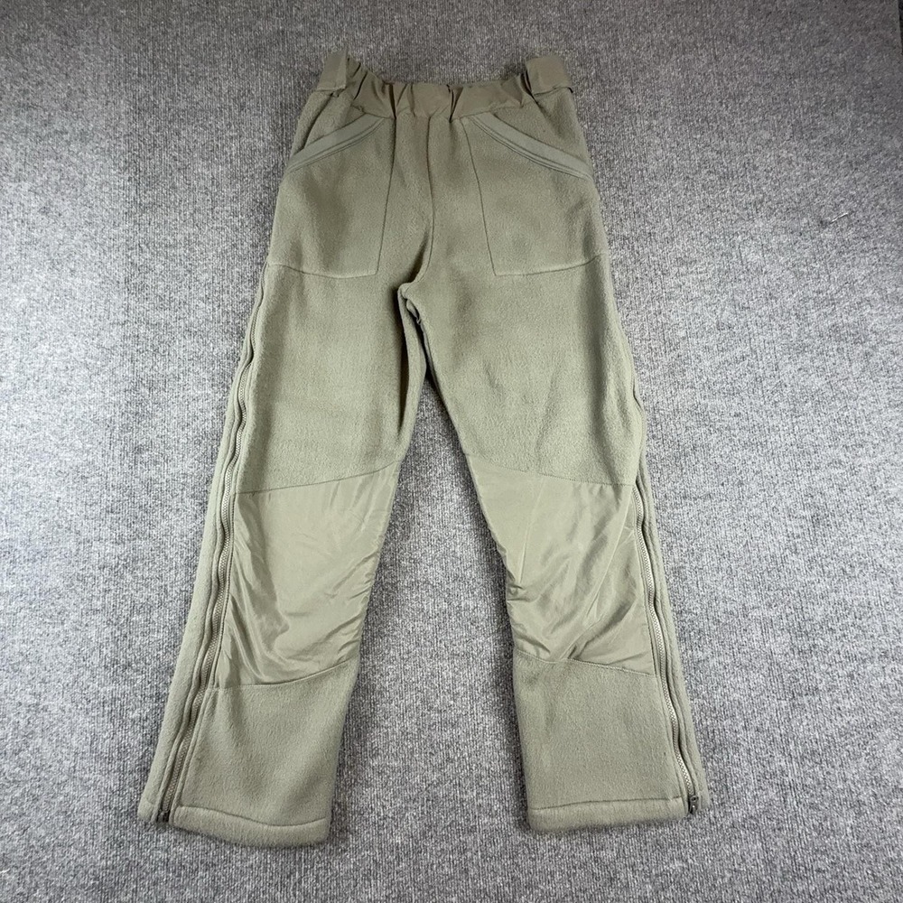 United Join Forces Pants Mens Medium Green Fleece Track Elastic Waist Thermal